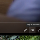 The mini view button in the Windows Movie & TV app.